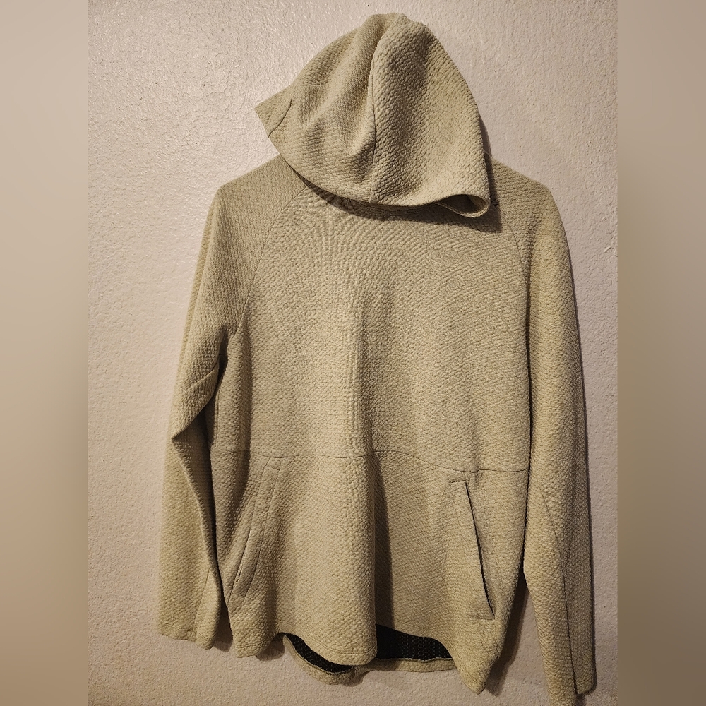 Lululemon At Ease Hoodie - Men's Small Tea Green Hooded Sweater - Picture 6 of 16